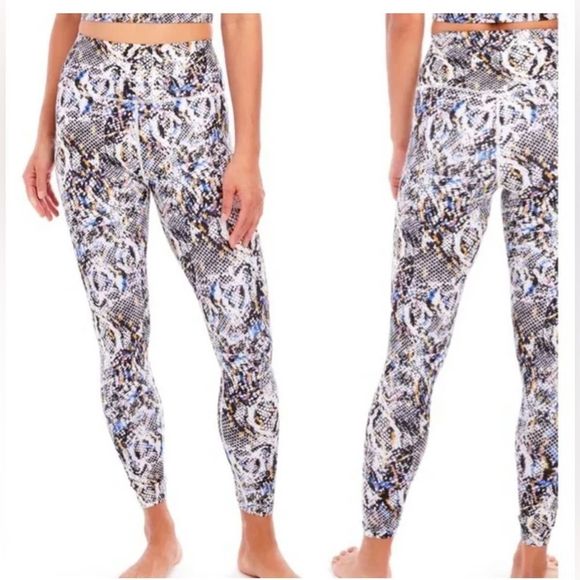 Sage Collective Multicolored Snakeskin Pattern Legging - Picture 4 of 5